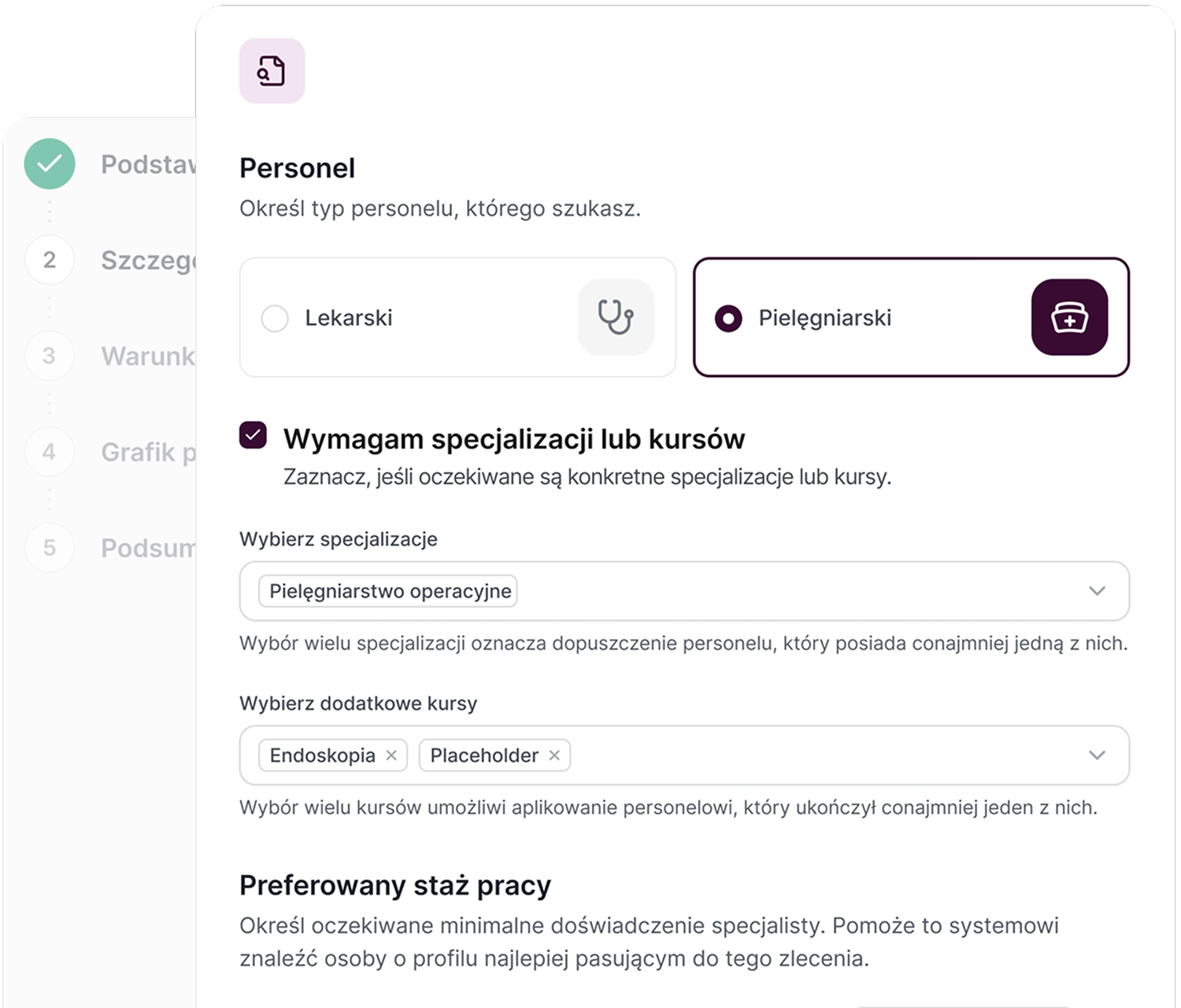 Ekran podpisu umowy